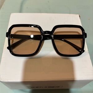 Black fashion sunglasses